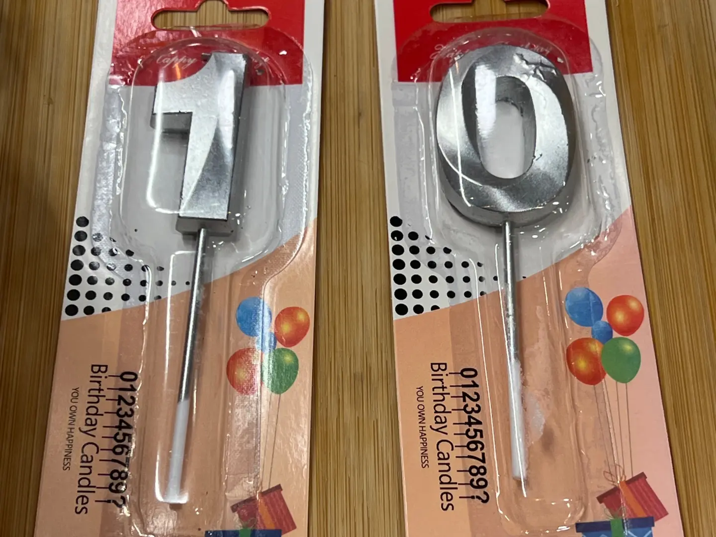 شمع ارقام الرقم المختار يجب على العميل تحديده من 1-لين 10 متوفره