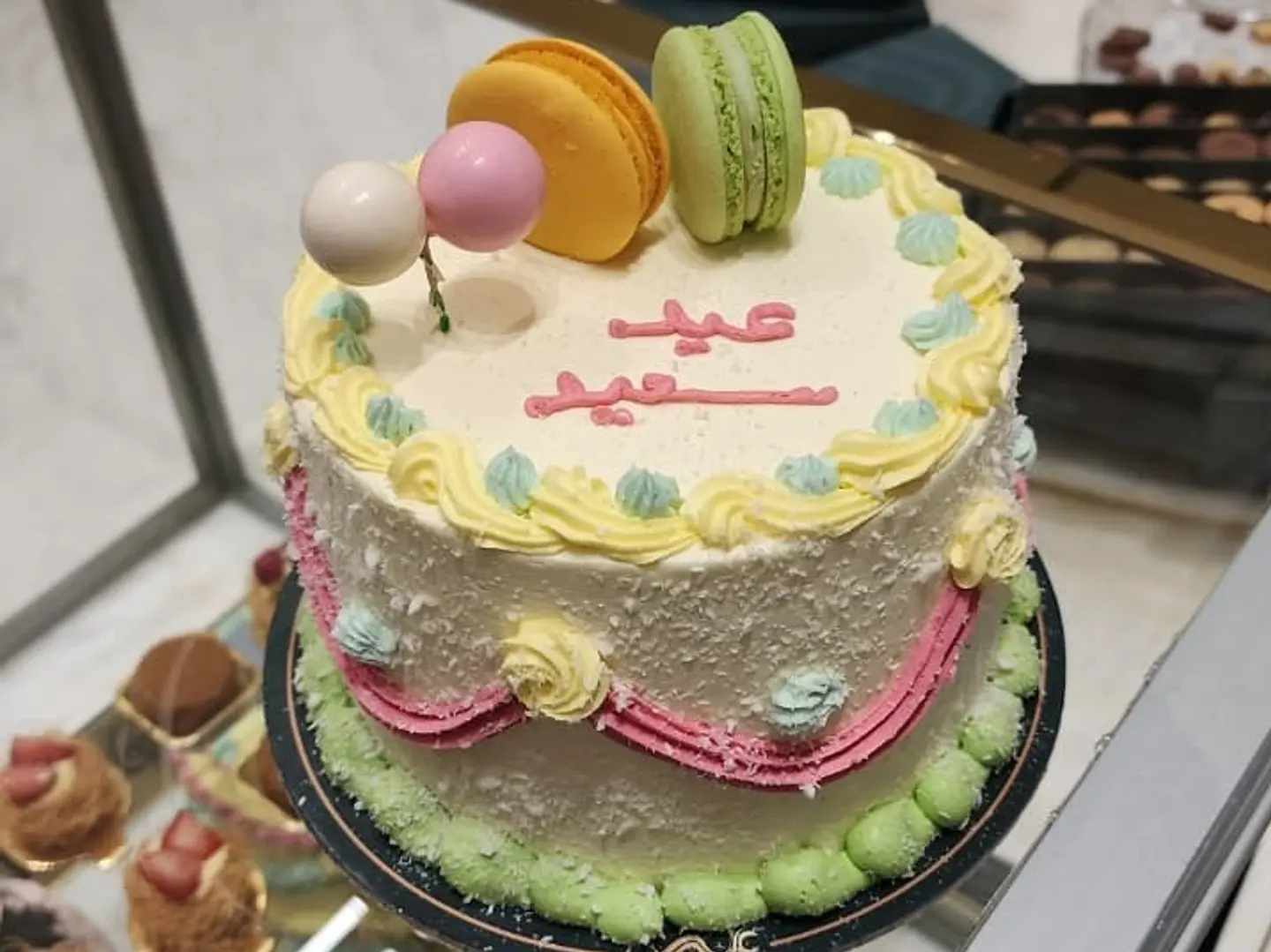 كيك حجم صغير