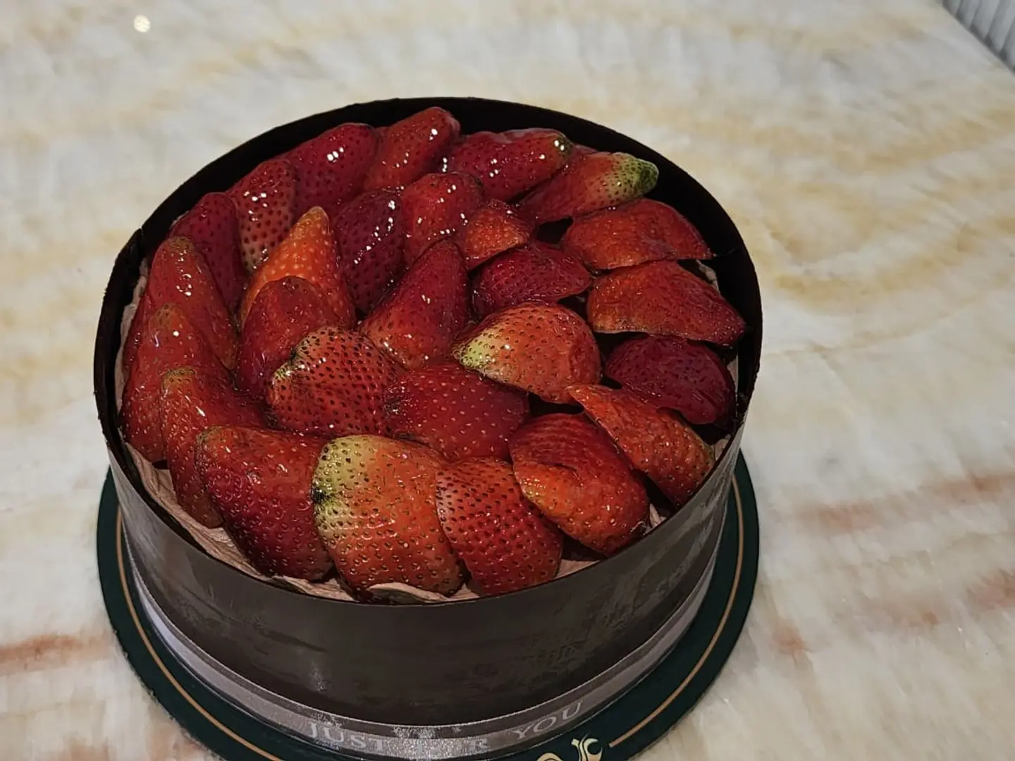 كيكة الفراولة