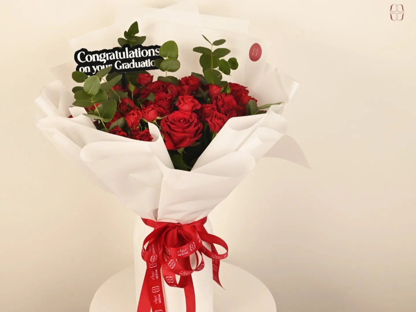 Red Graduation Bouquet