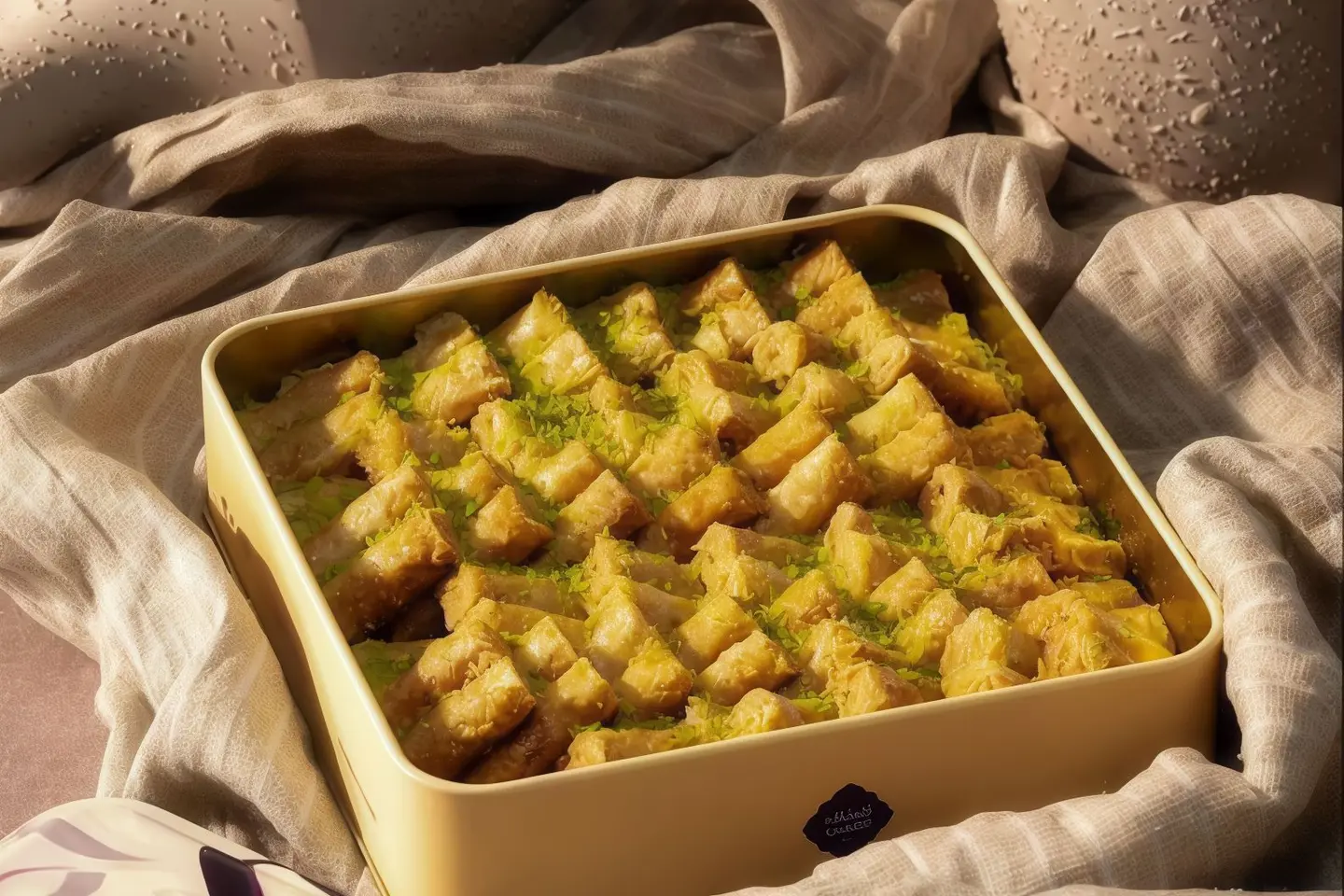 بقلاوة المذاق العربي