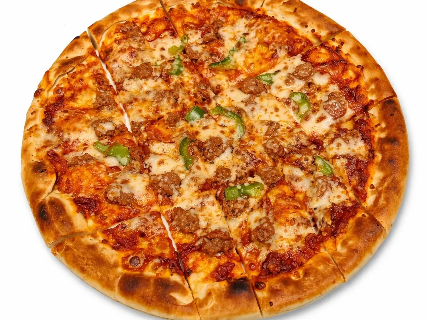 بيتزا اللحم الطازج