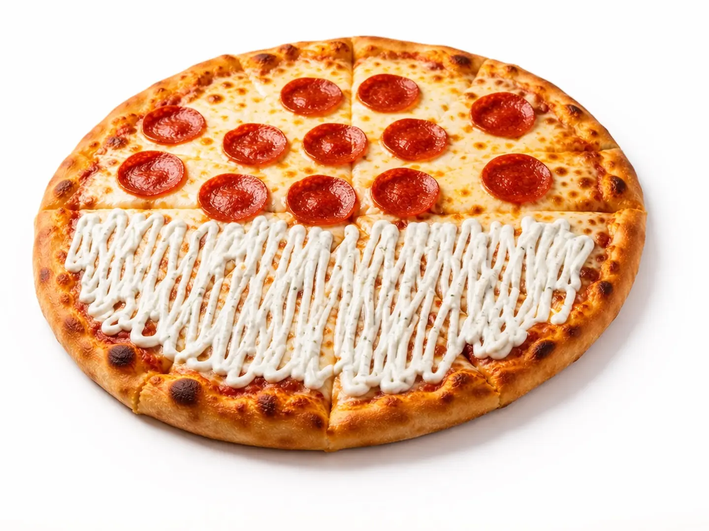 بيتزا مكس رانش و ببروني