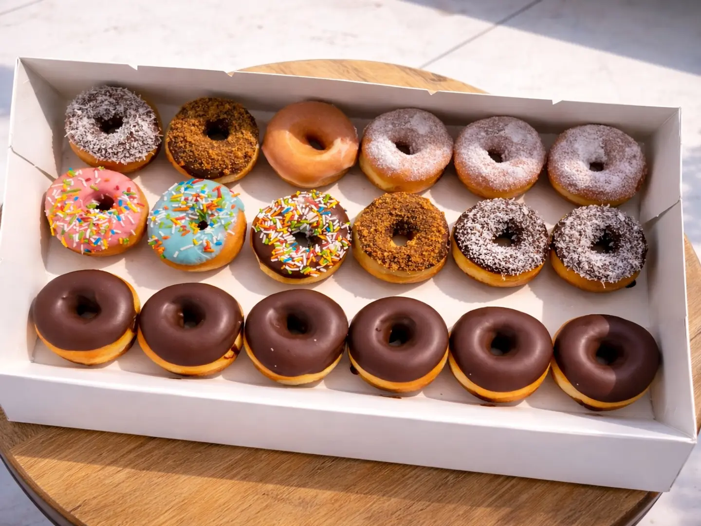 بوكس الميني دونات