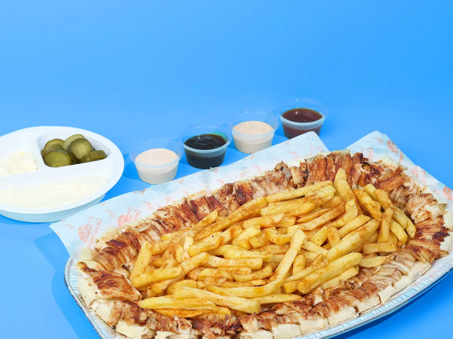 شاورما عربي وسط