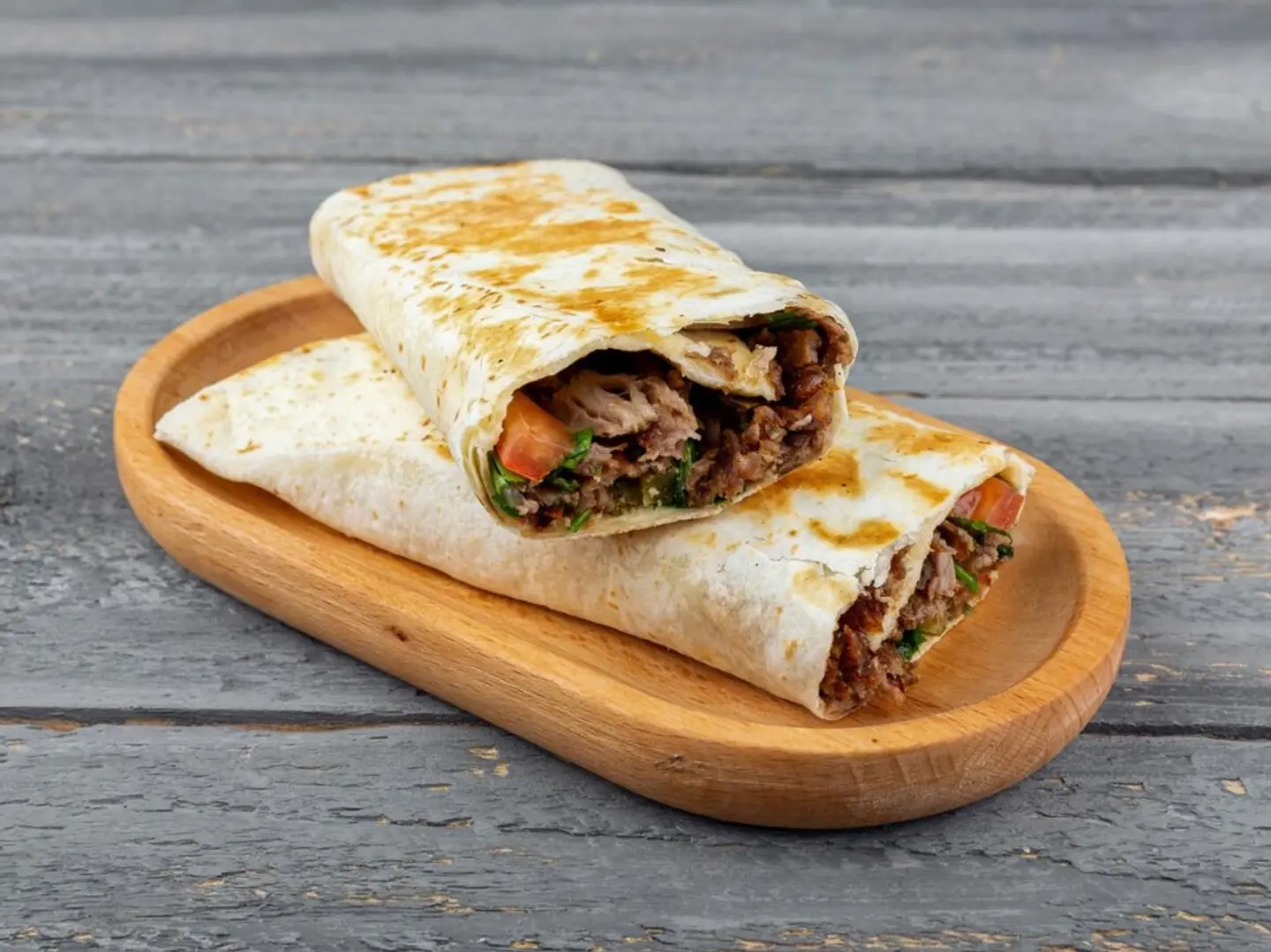 شاورما لحم صغير