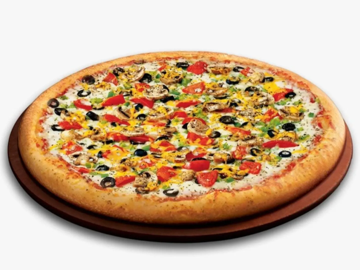 بيتزاء خضار كبير