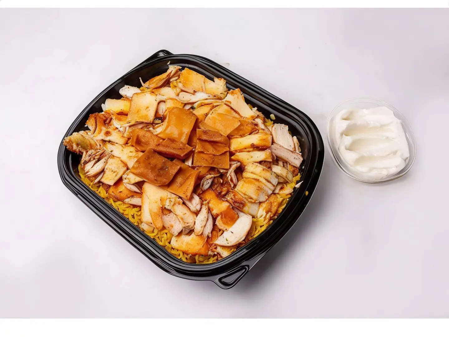 فتة شاورما دجاج