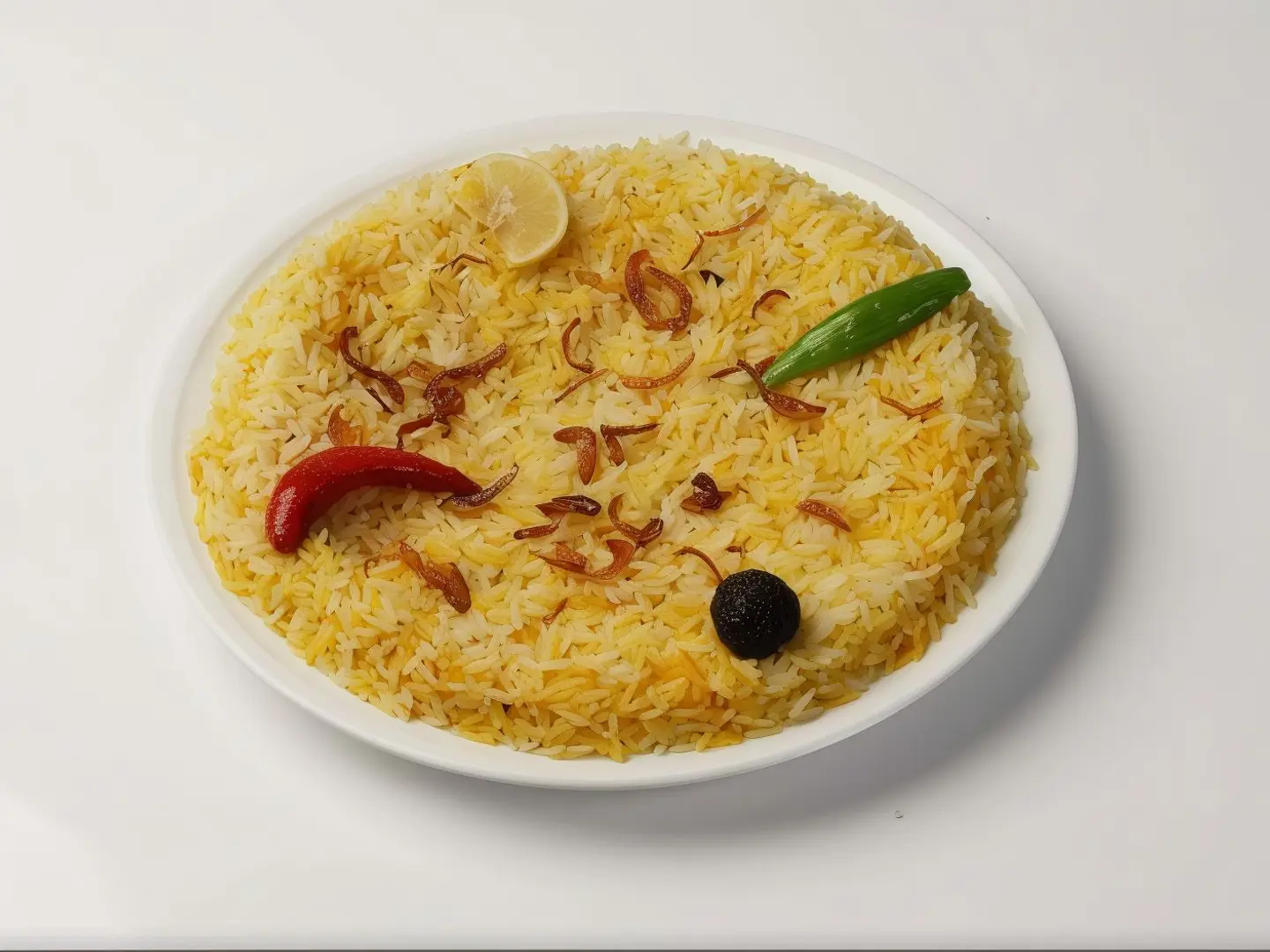 صحن رز كبير