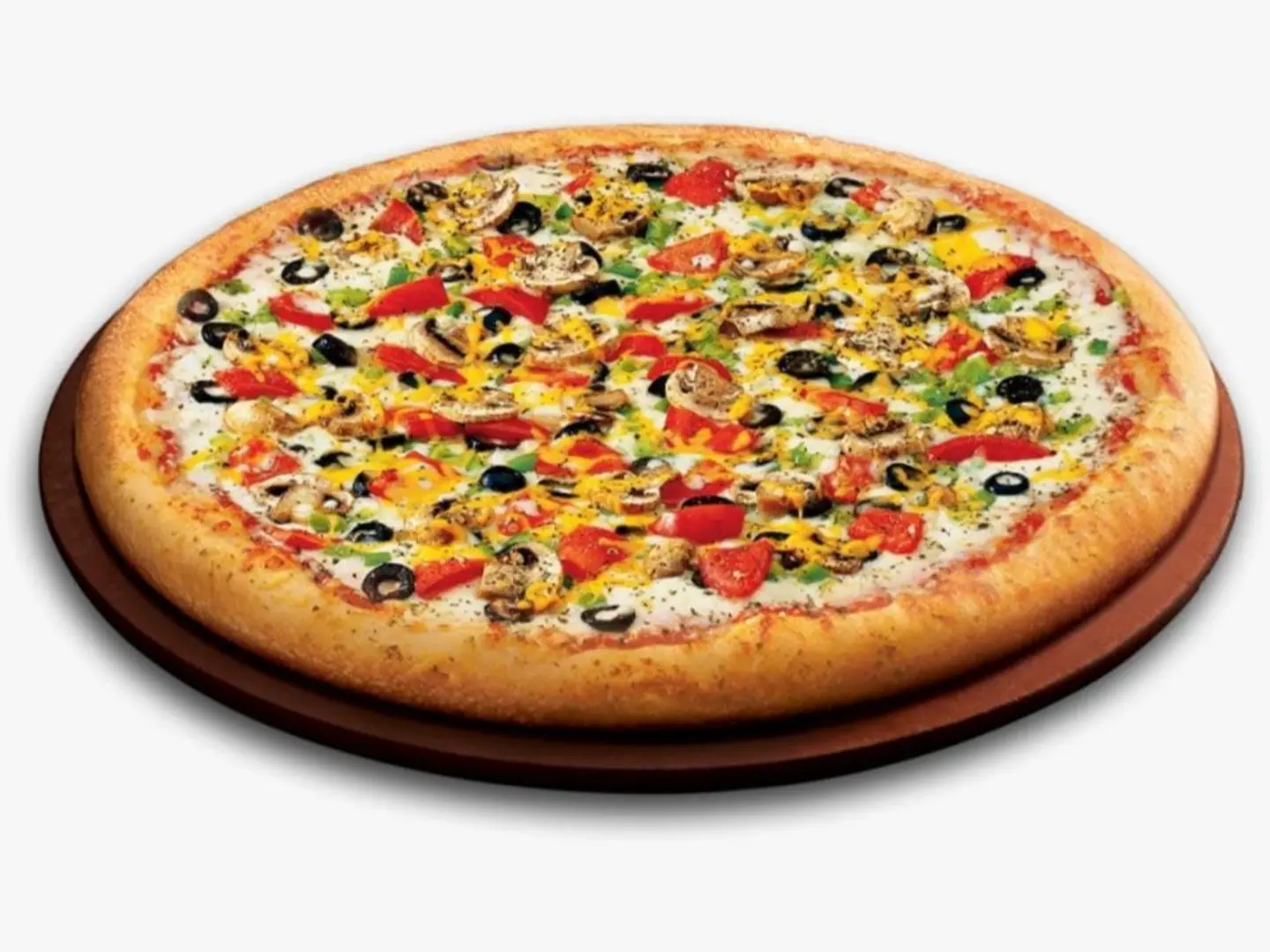 بيتزاء خضار صغير