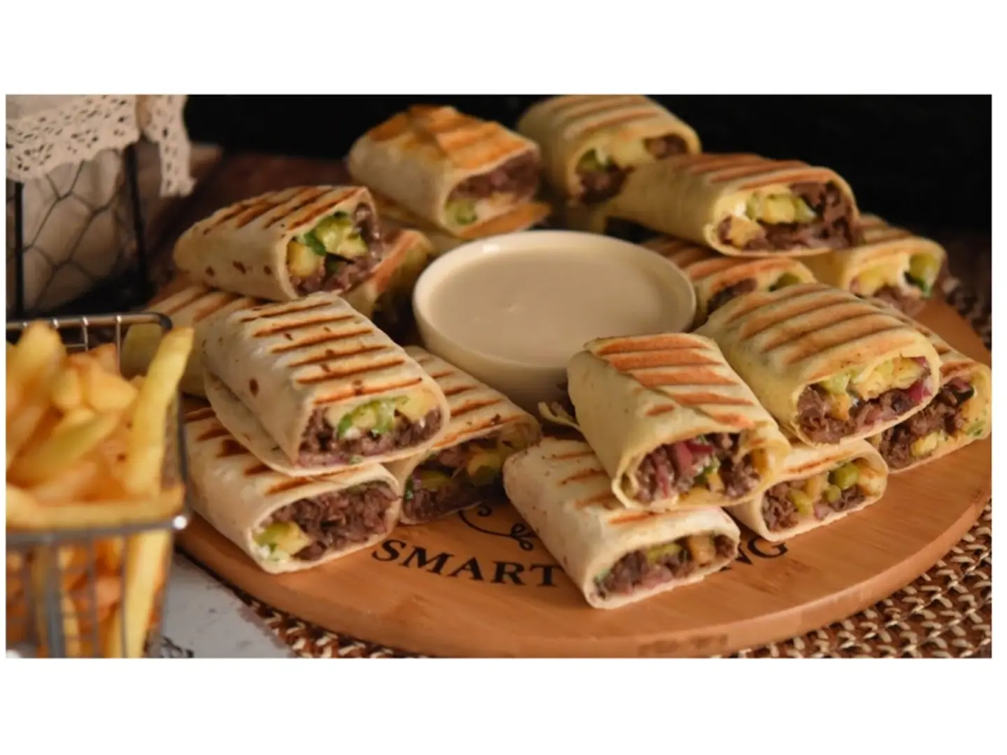 شاورما لحم عربي دبل ١٦ قطعة