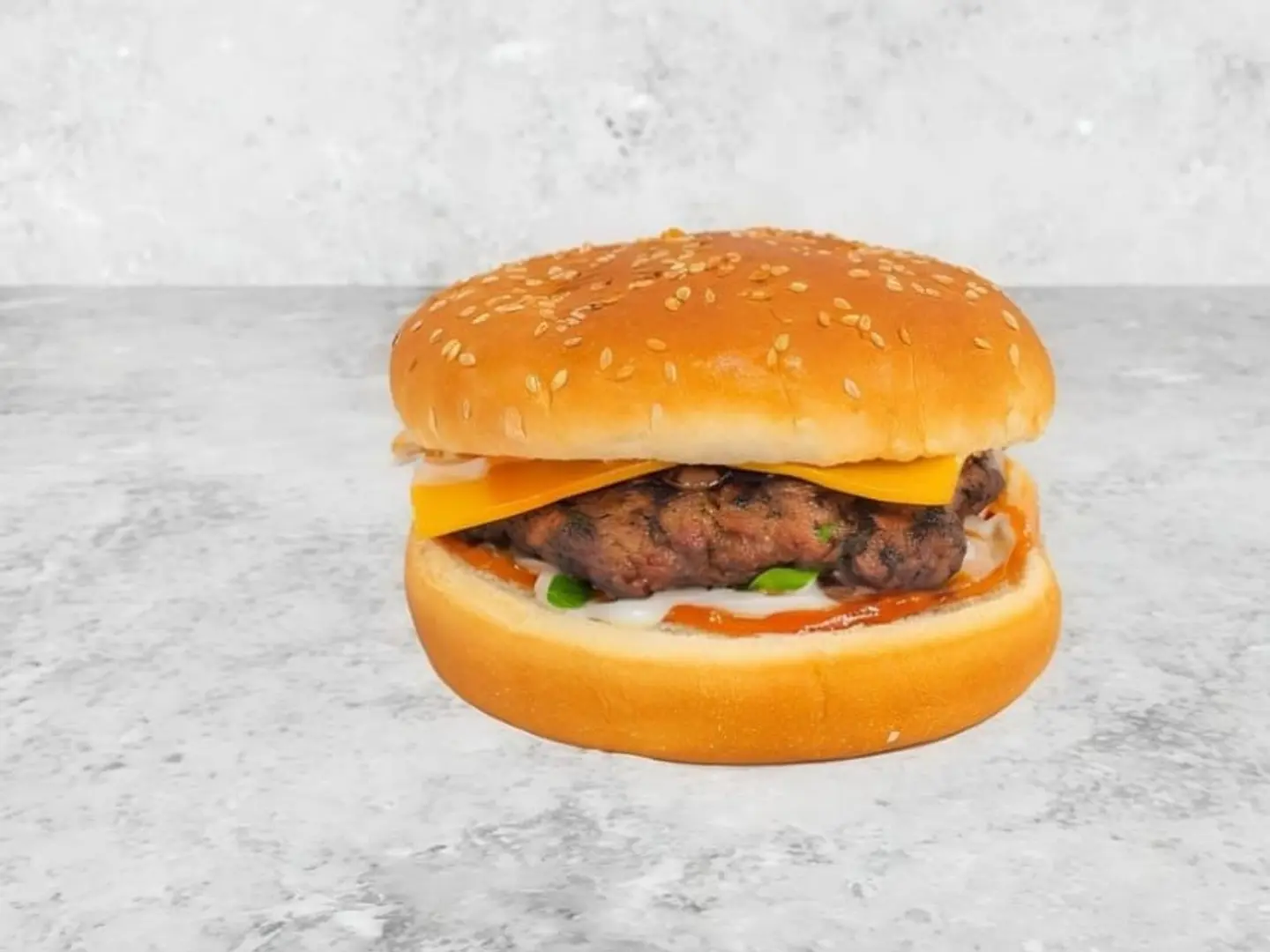 برجر لحم طازج