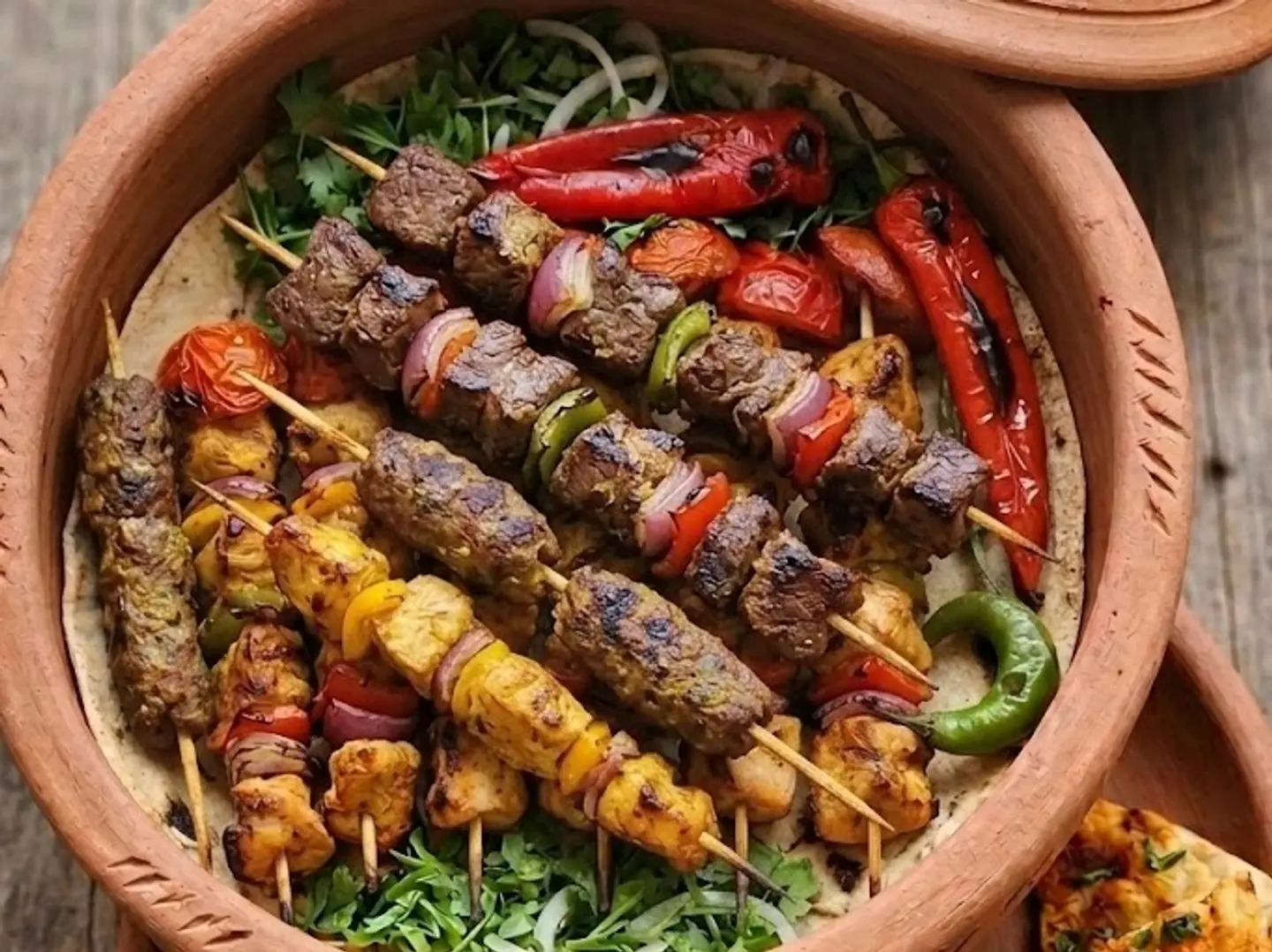 Miksd Kabab Lahm Wakabab Dajaj