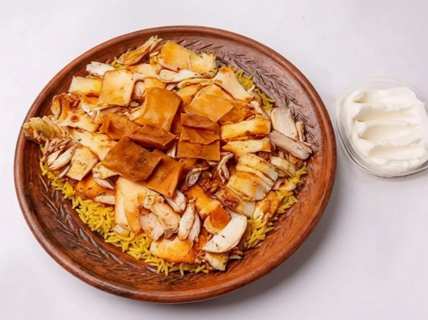Chicken Shawarma Fatteh