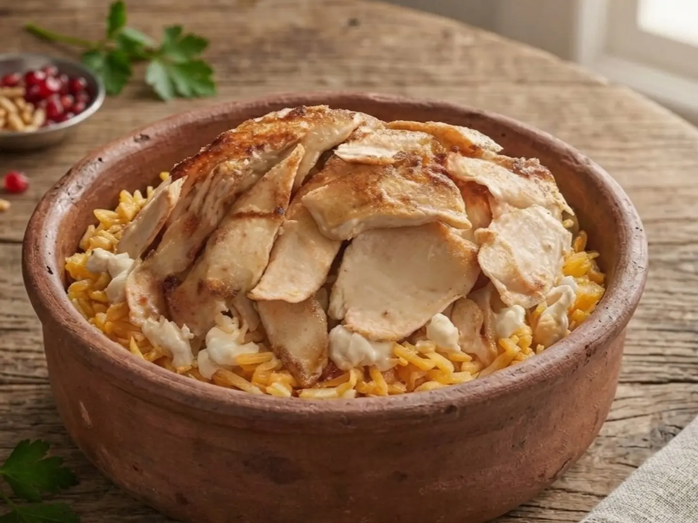 Small Chicken Shawarma Fatteh