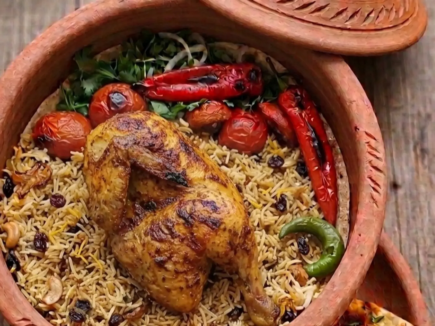 Half Chicken Biryani