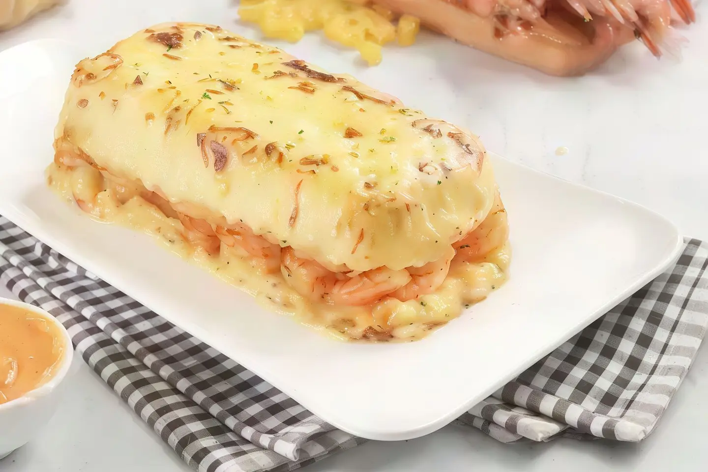 Shrimp Bechamel