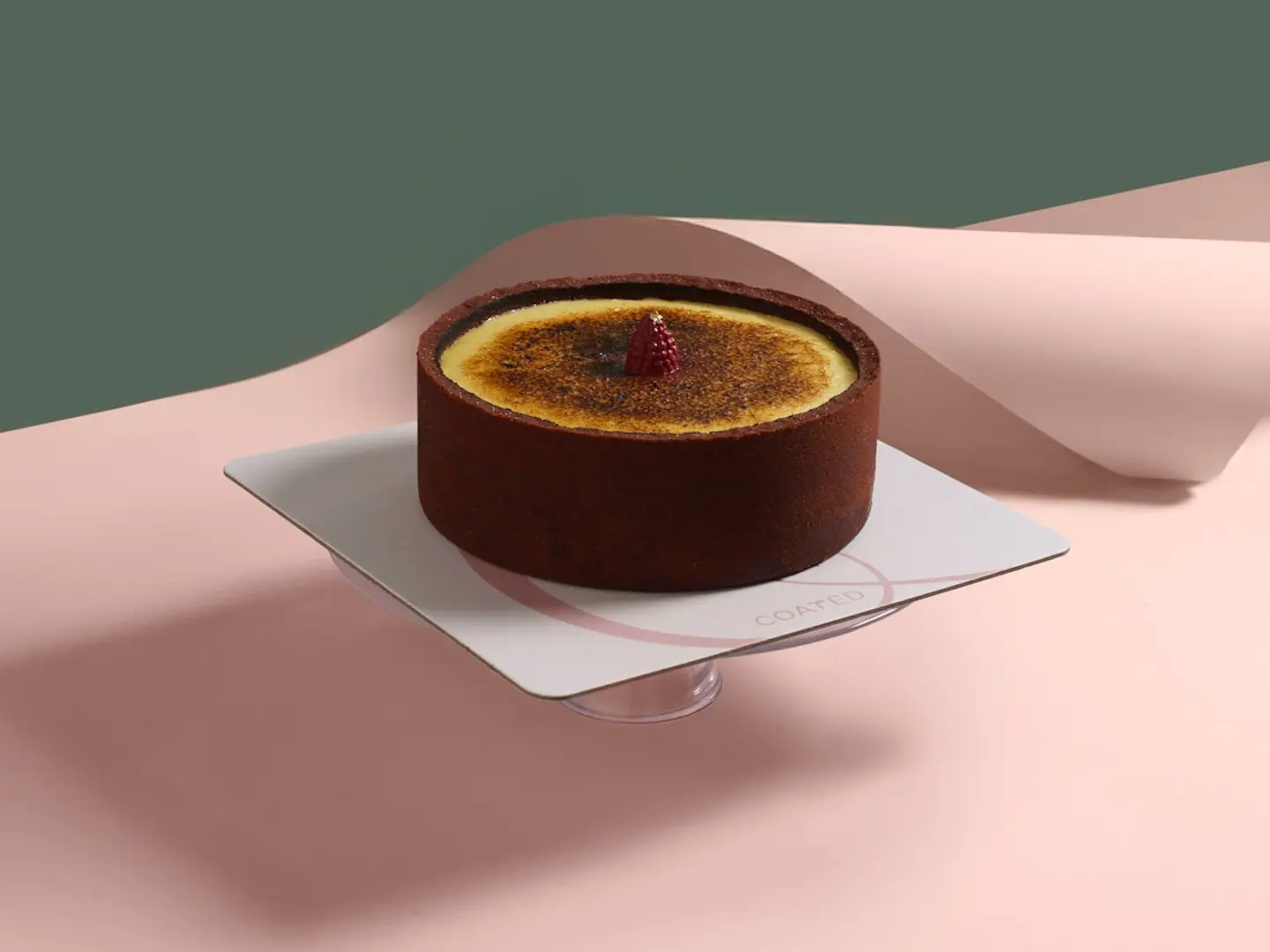 تشيز كيك كريم بروليه