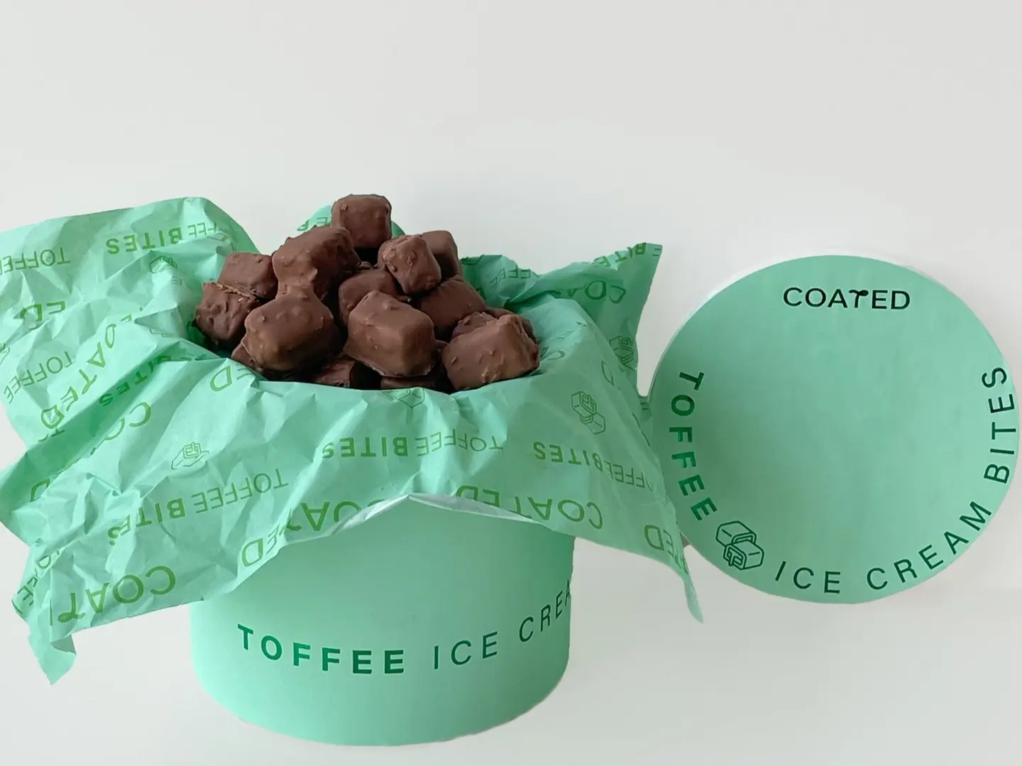 Toffee Ice Cream Bites