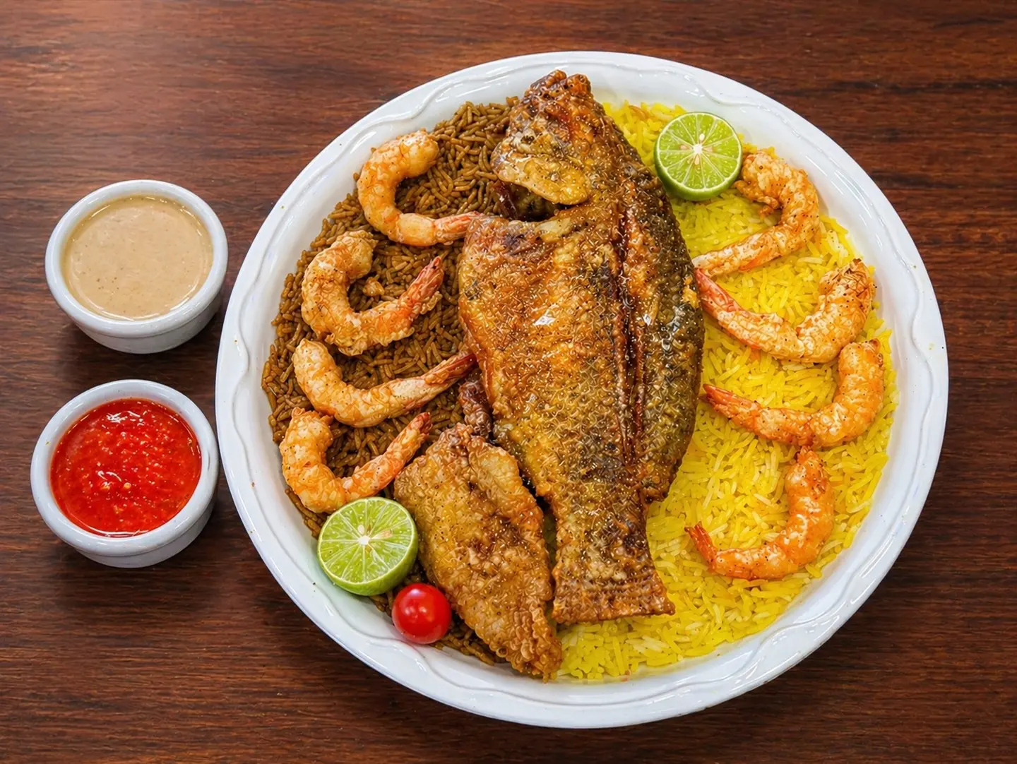 New Tilapia And Shrimp Meal