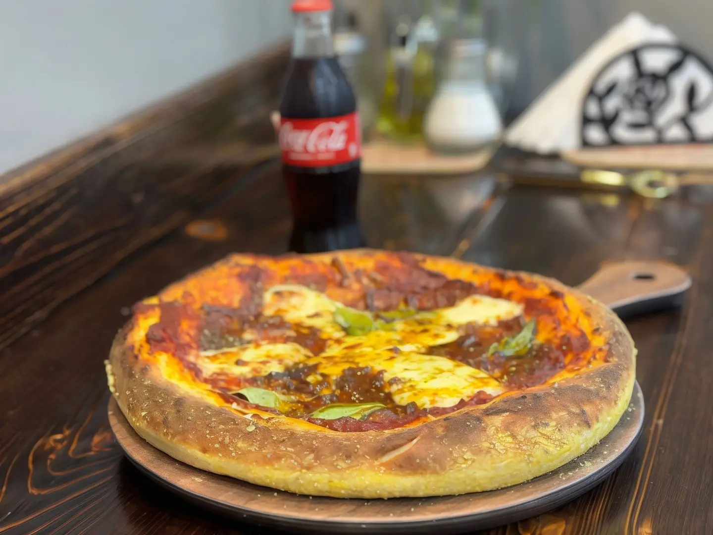 Large Margherita Pizza