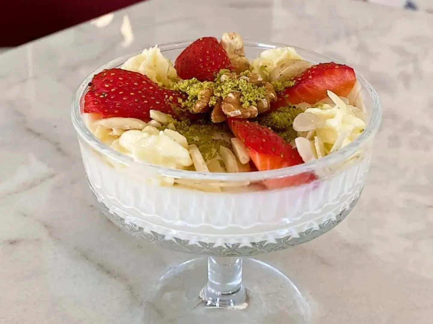 مهلبية بالمكسرات