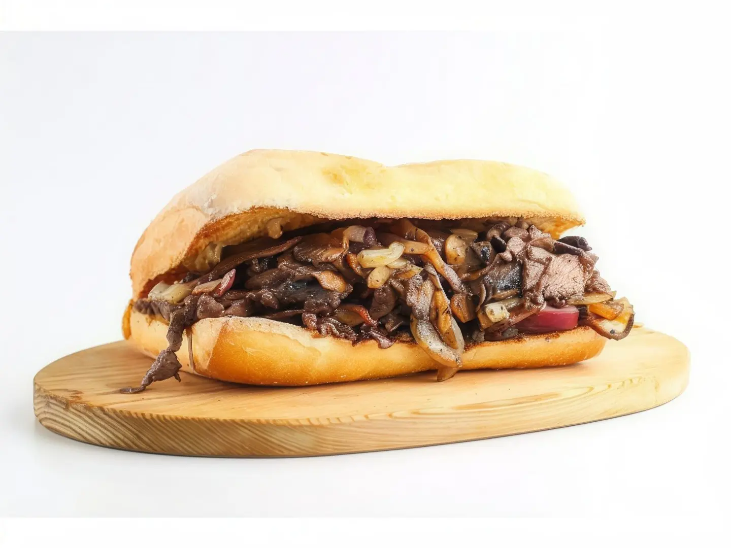 ساندوتش ستيك لحم