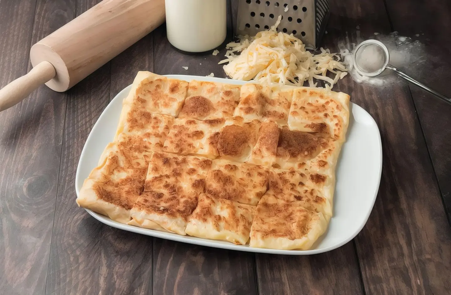 مطبق حلو جبنتين