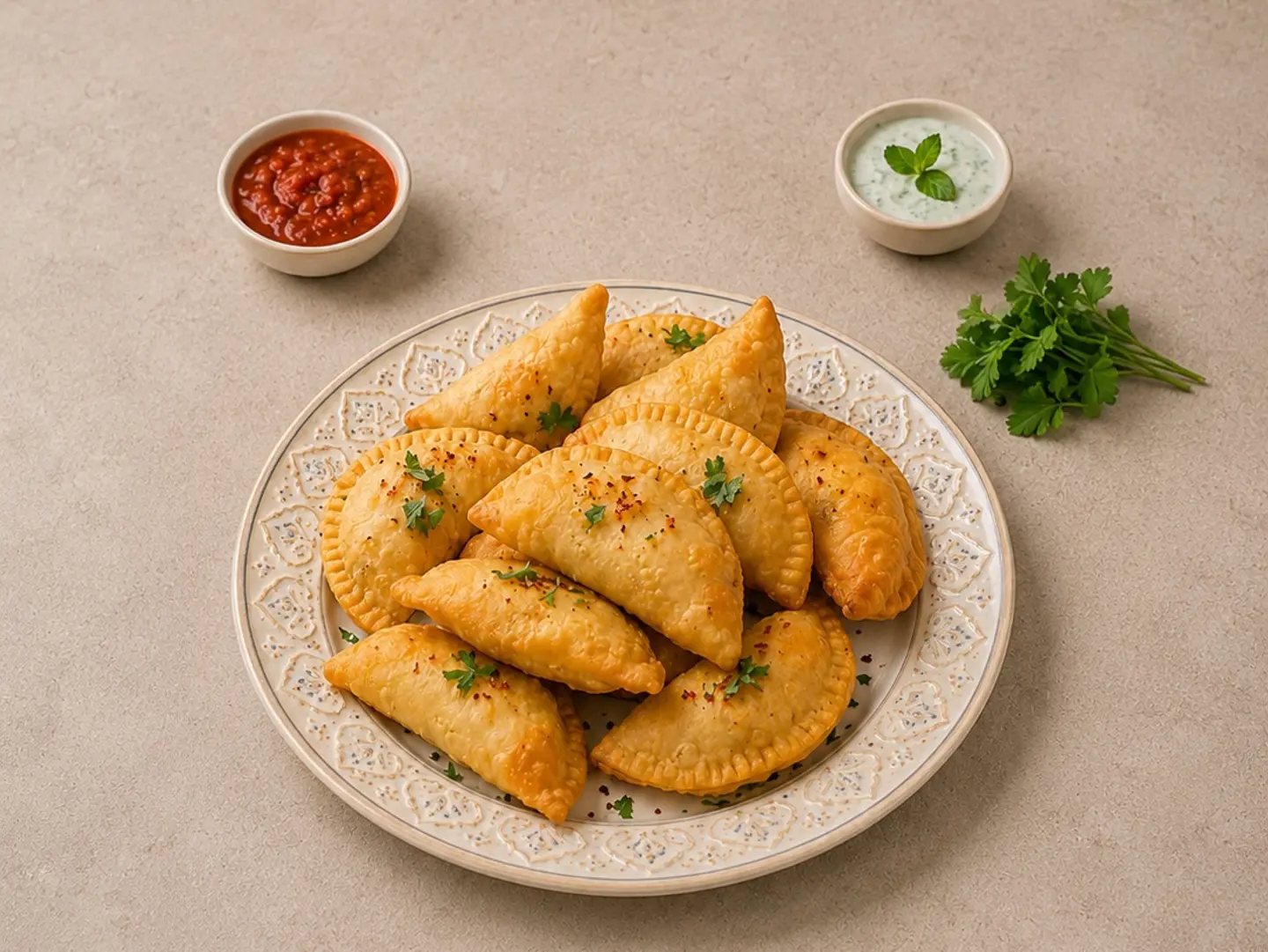Sambosa Puff With Cheddar Cheese - 250 Grams
