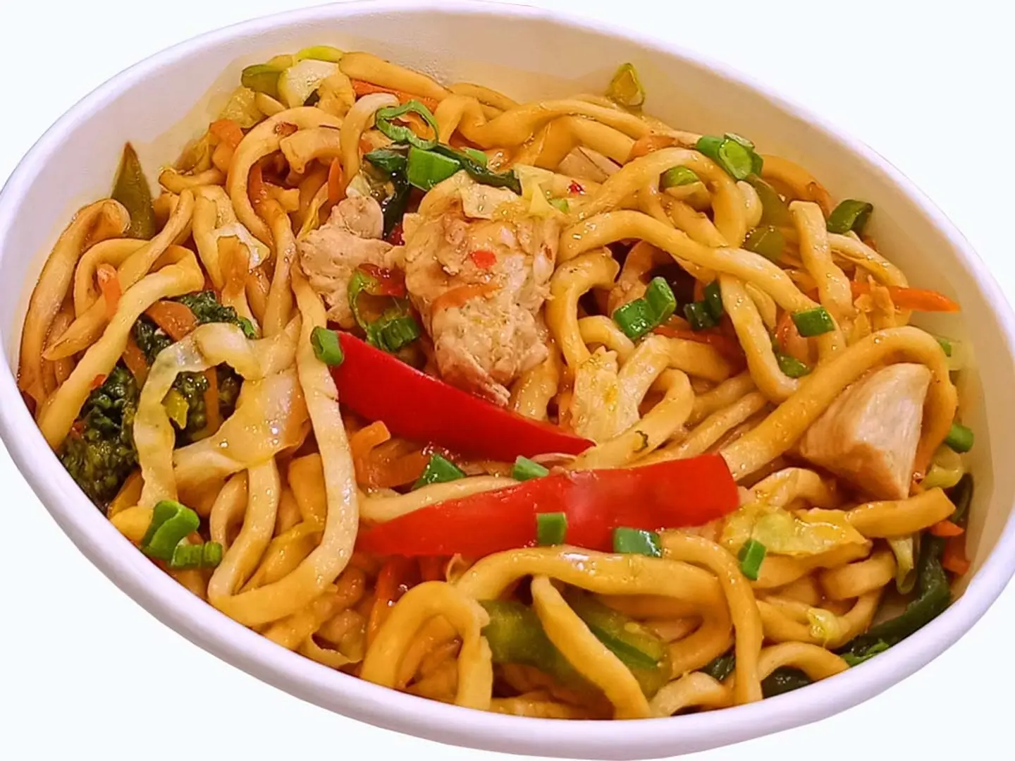 نودلز بالدجاج