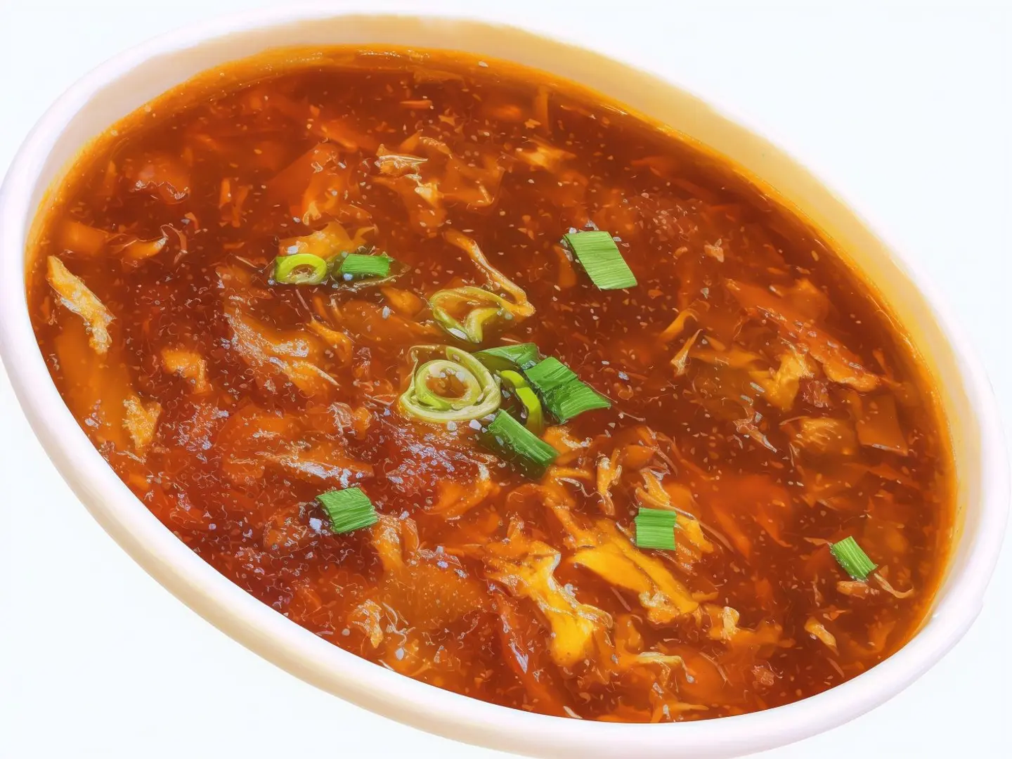 حساء حامض حار