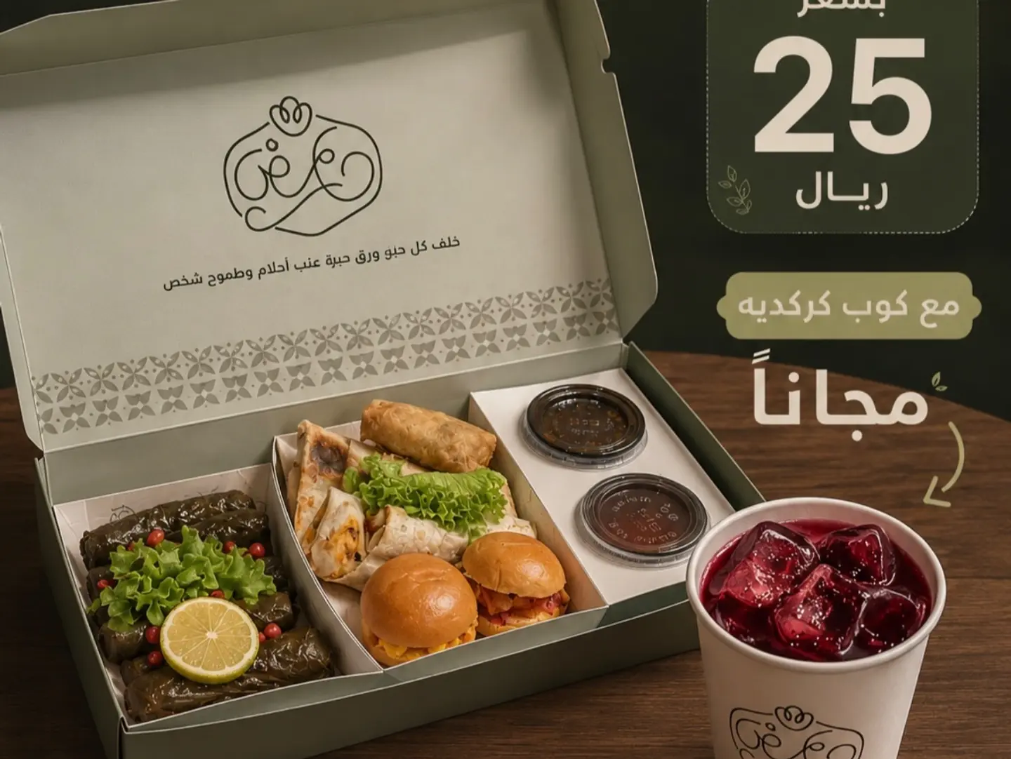 Savory Box With Free Hibiscus Juice