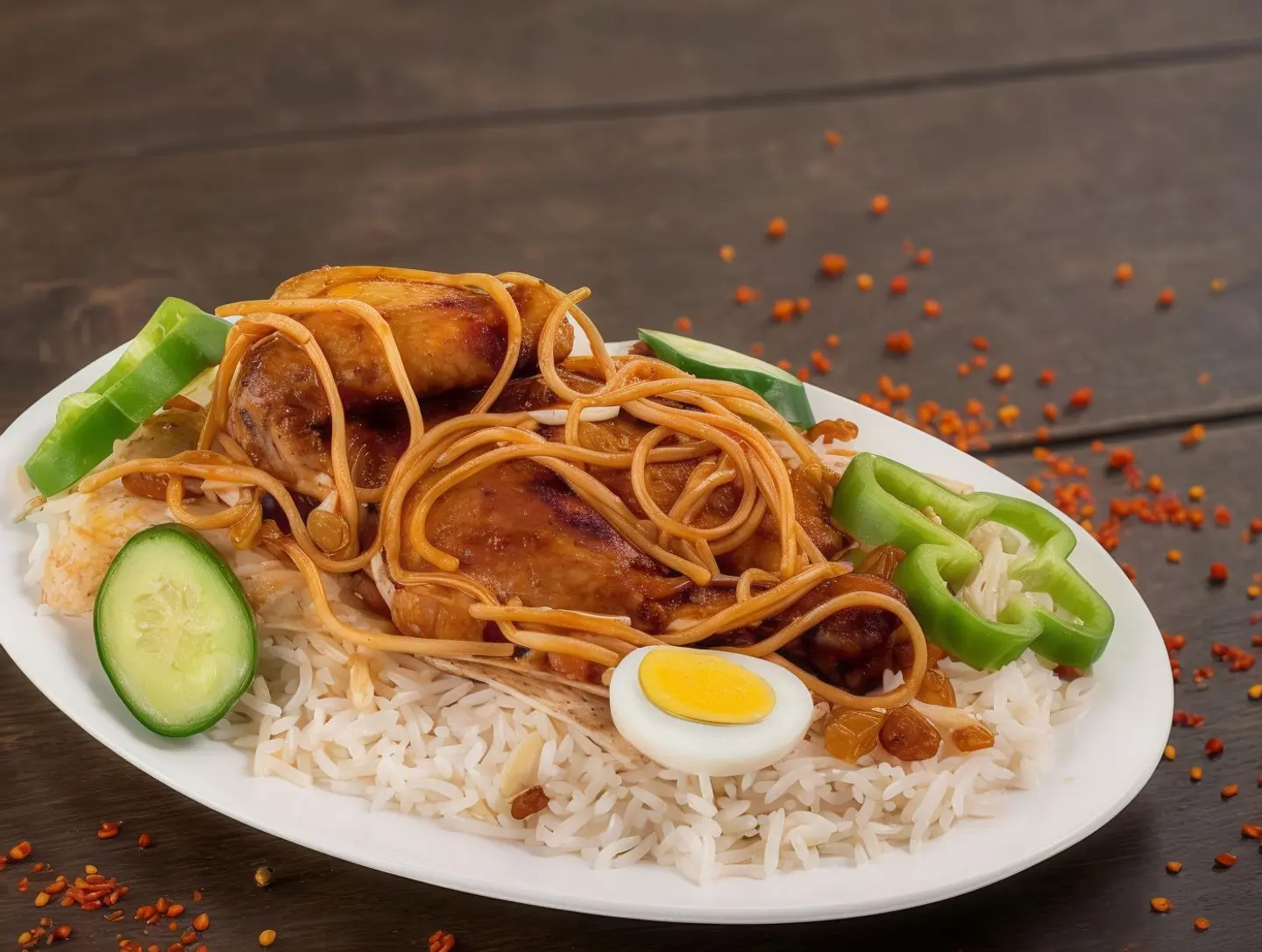 Half Royal Kozi Chicken With Rice