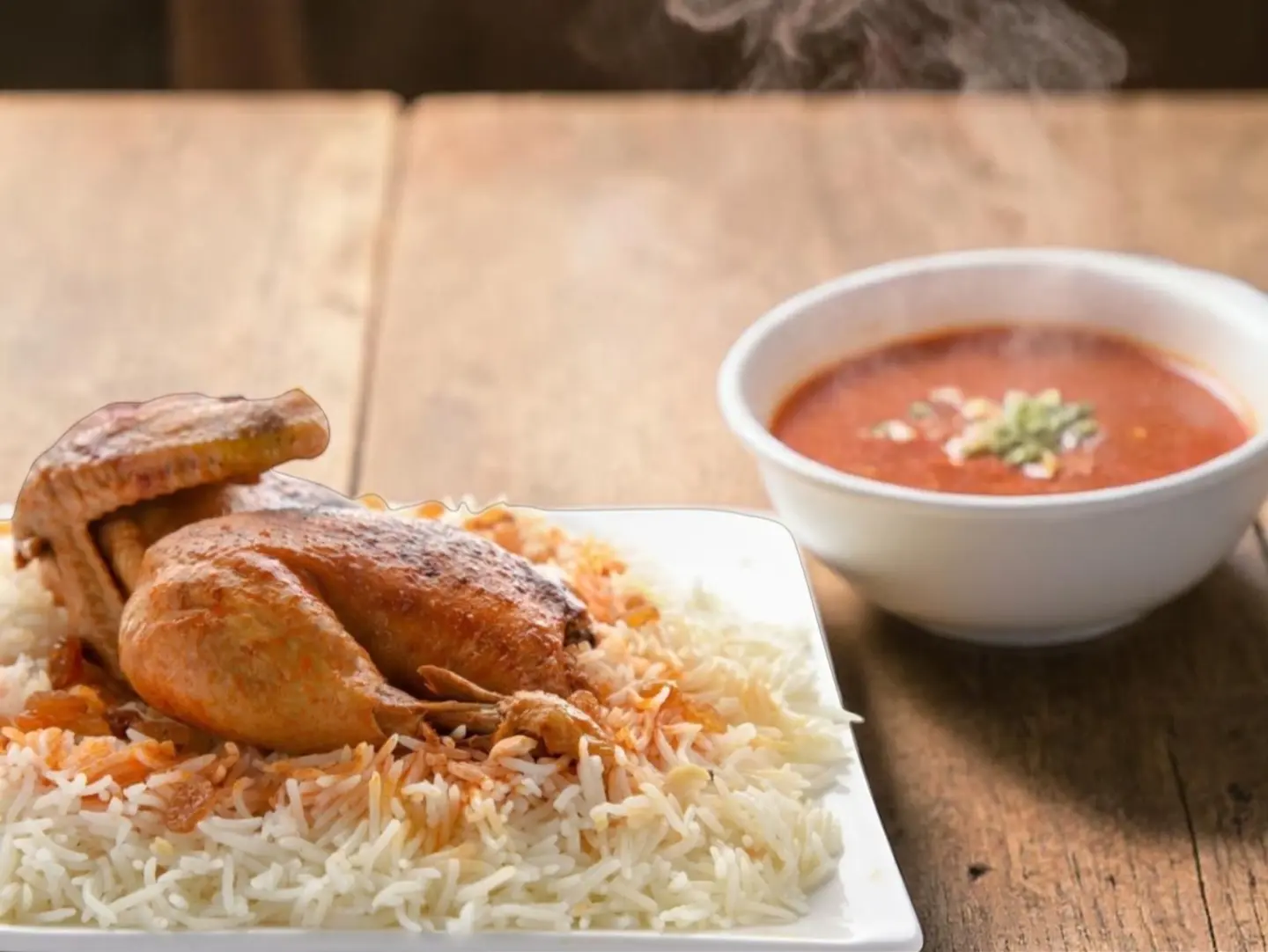 Half Madinah Style Kozi Chicken With Rice