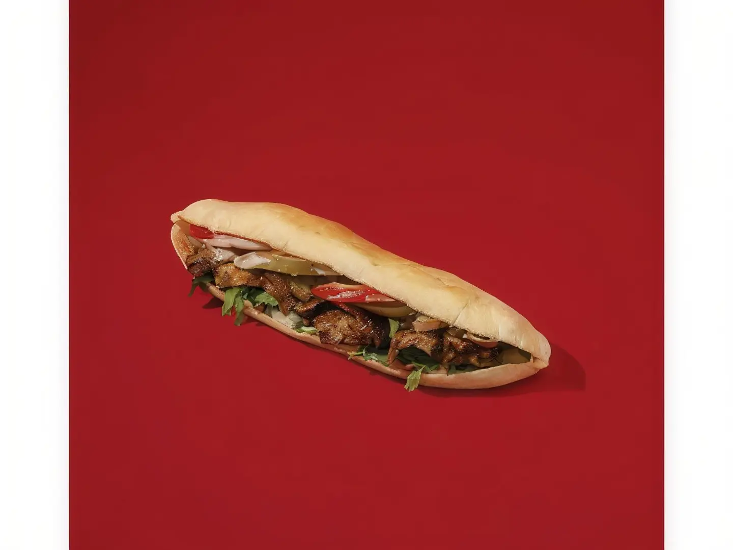 Meat Shawarma Sandwich
