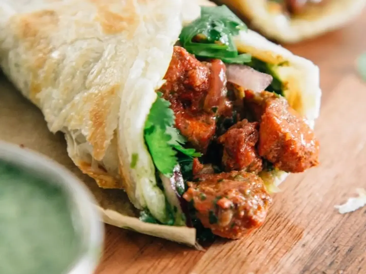 Chicken Chutney Roll