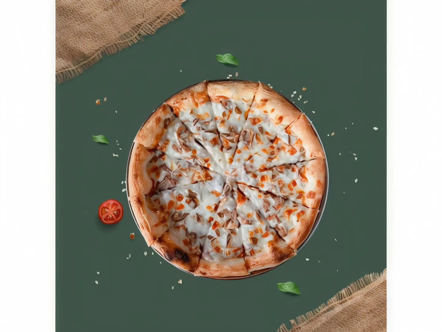 بيتزا تونة صغير