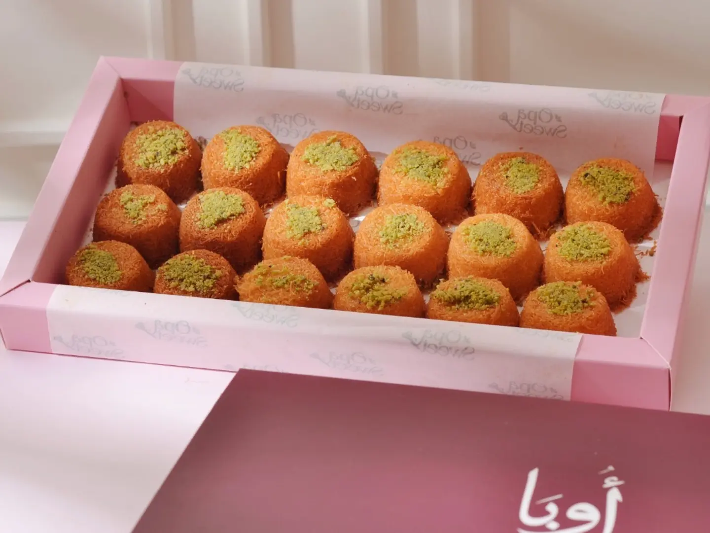 ميني كنافة بالقشطة كبير