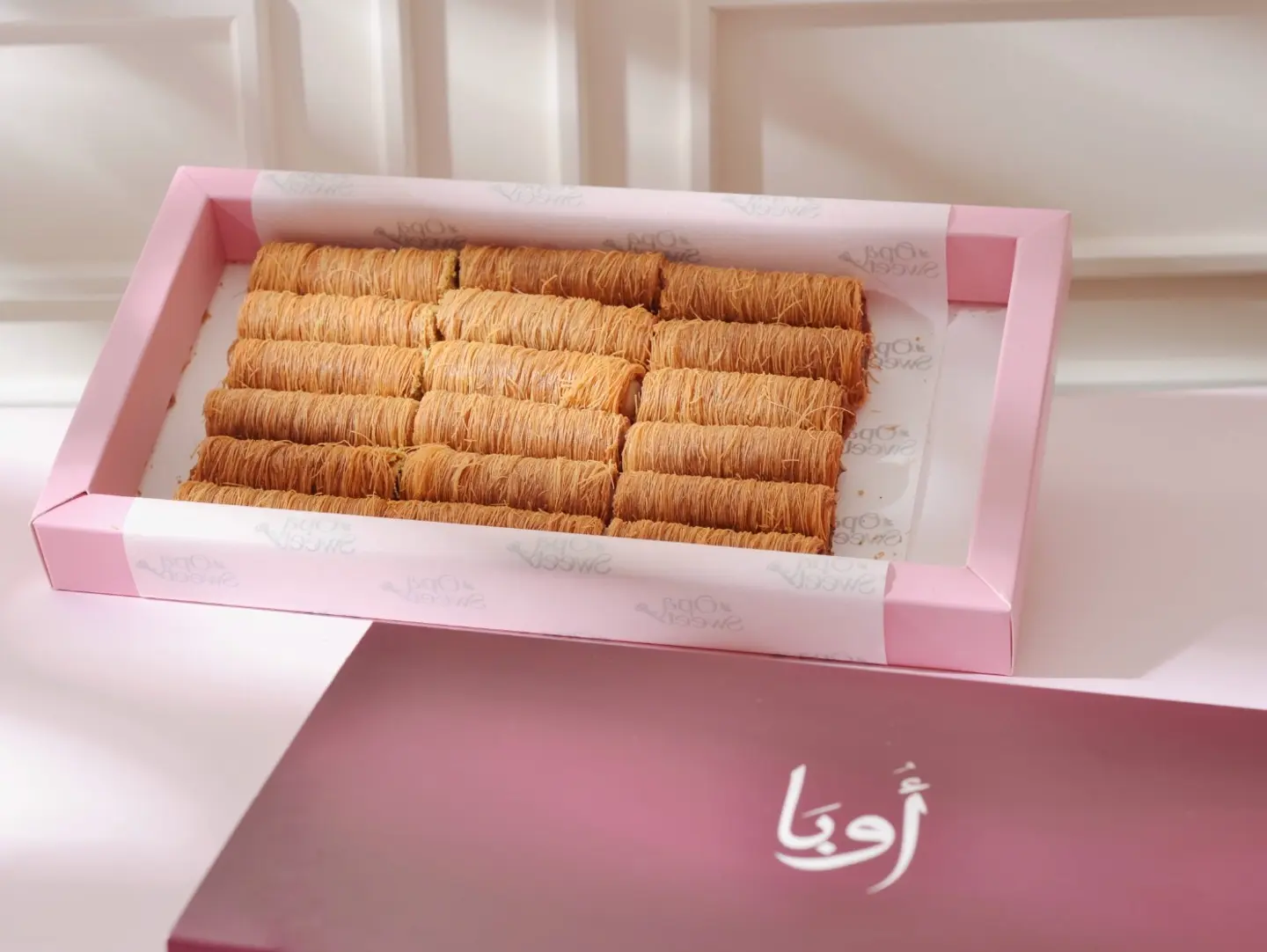 أصابع الكنافه بالكندر كبير 20 قطعه