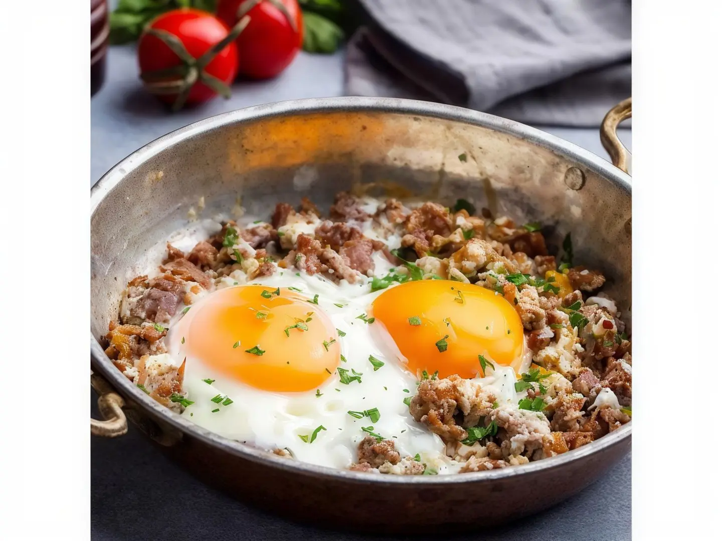 Eggs With Meat