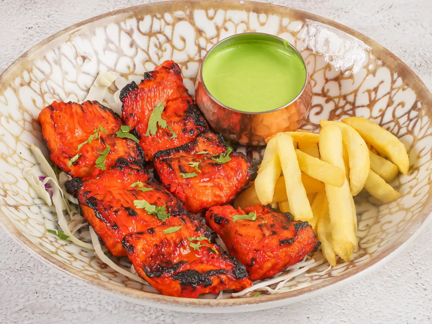 تندوري سمك تكا