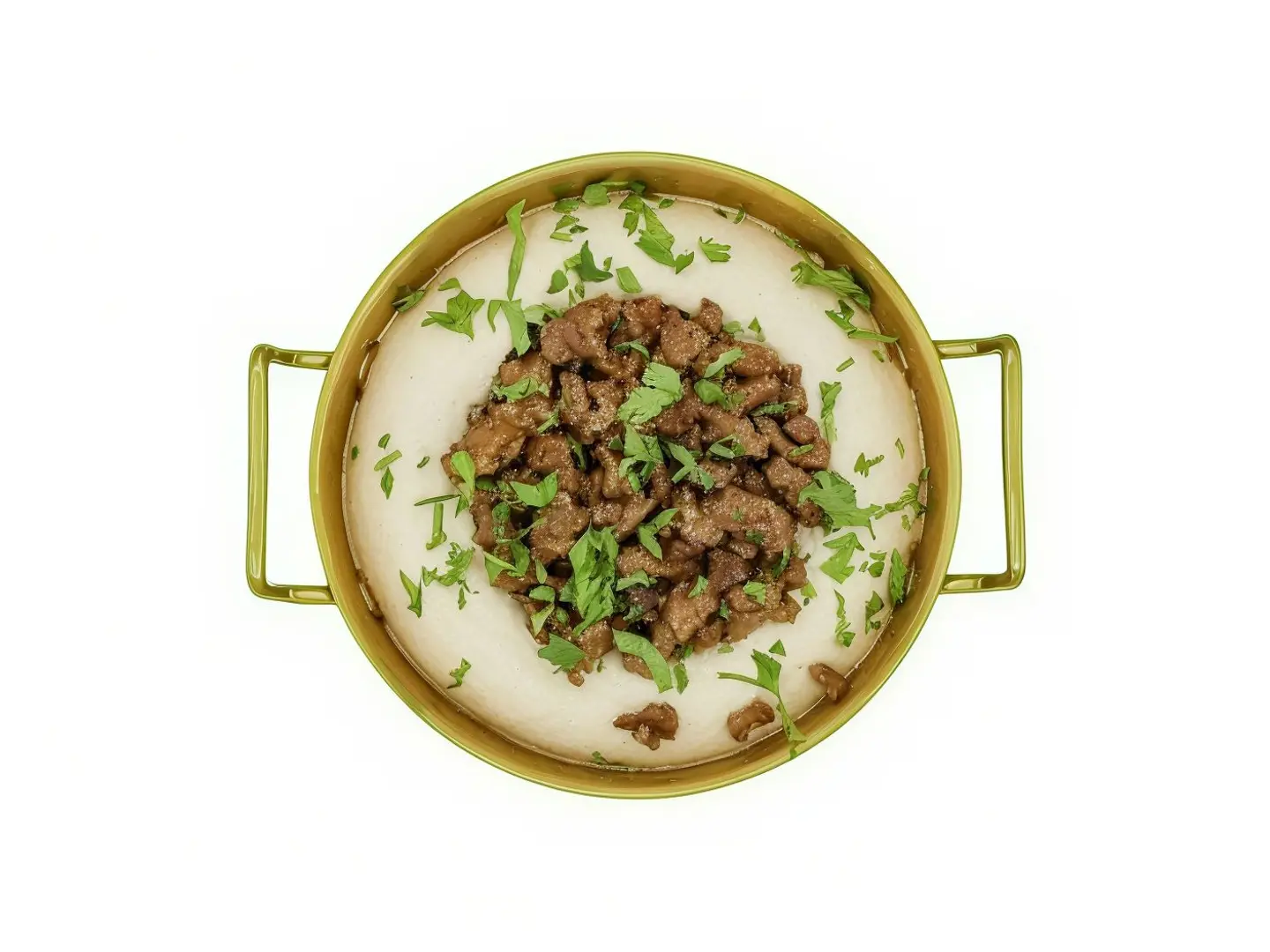 Hummus With Meat Mokalkel