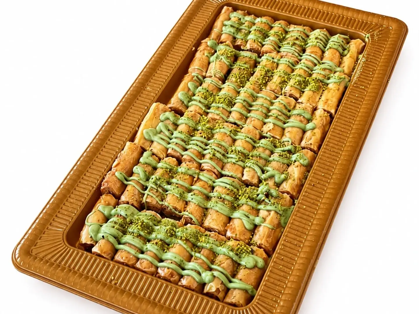 Pistachio Baklava Fingers