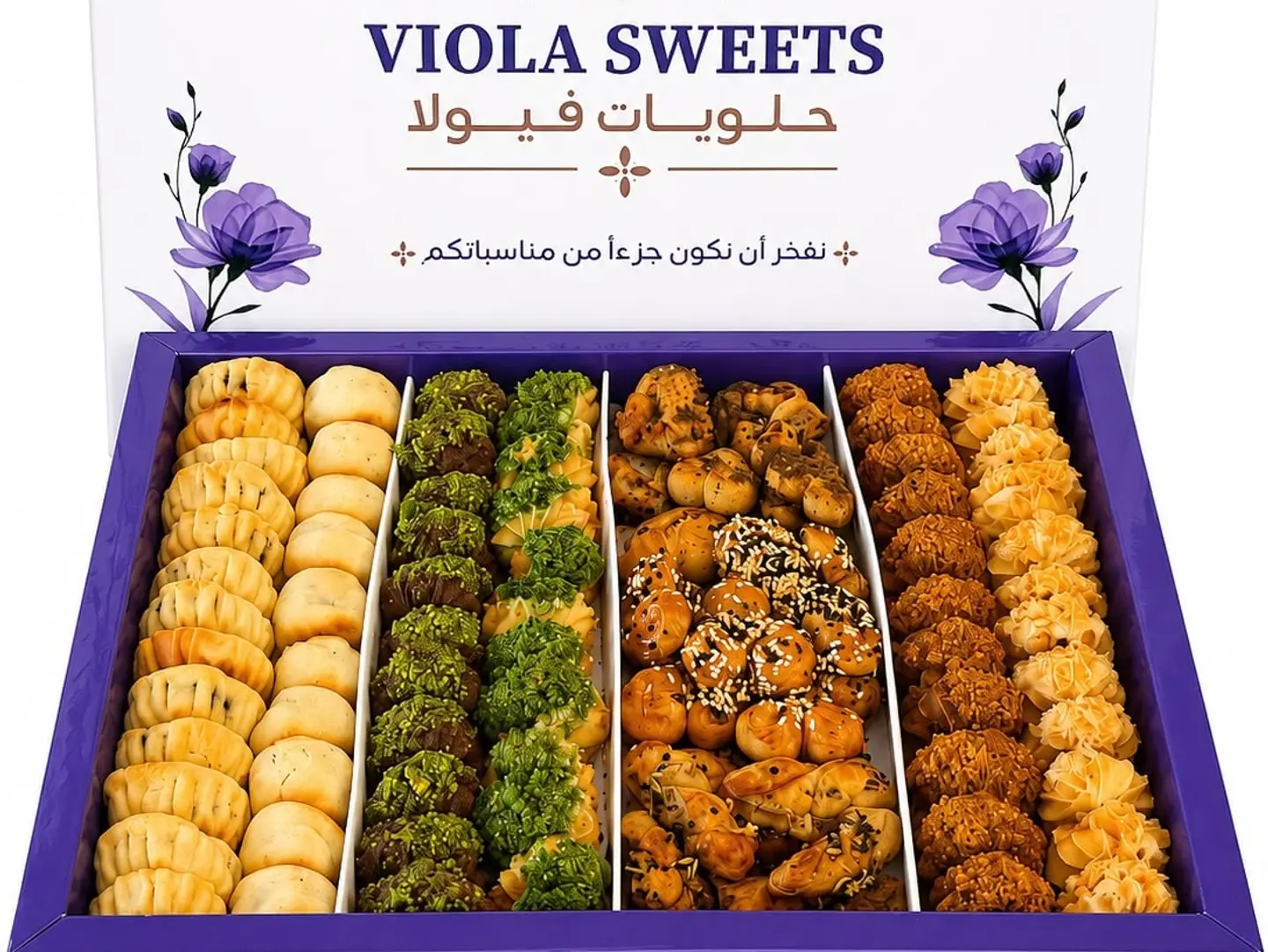 Viola Mixed Sweet And Savory Box, Family Size