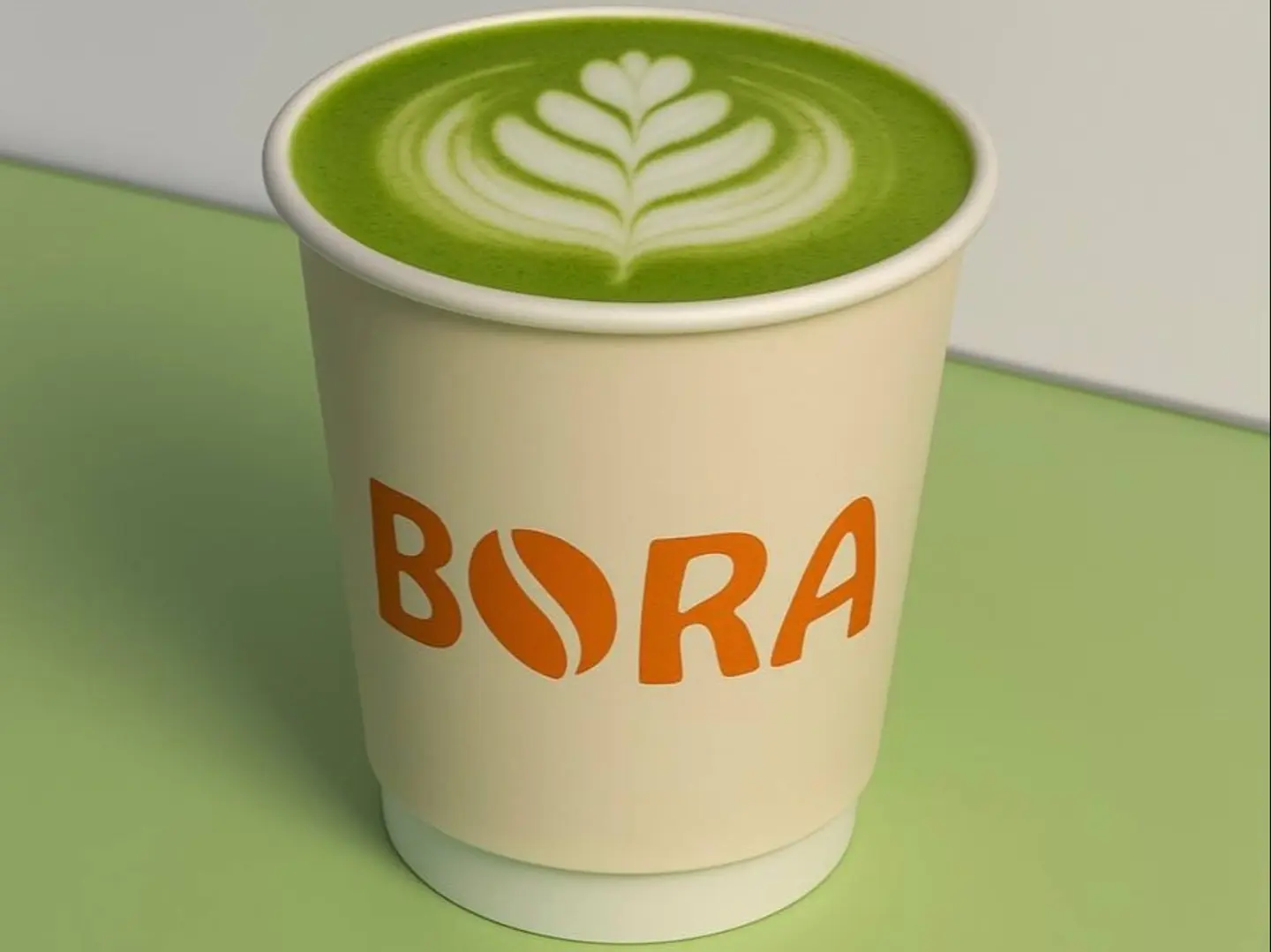 ماتشا لاتيه حار