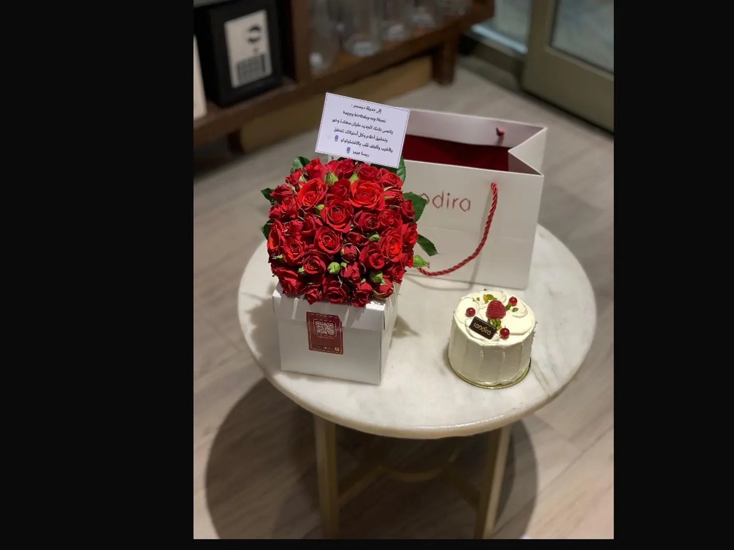 ميني كيك الهبة الحب