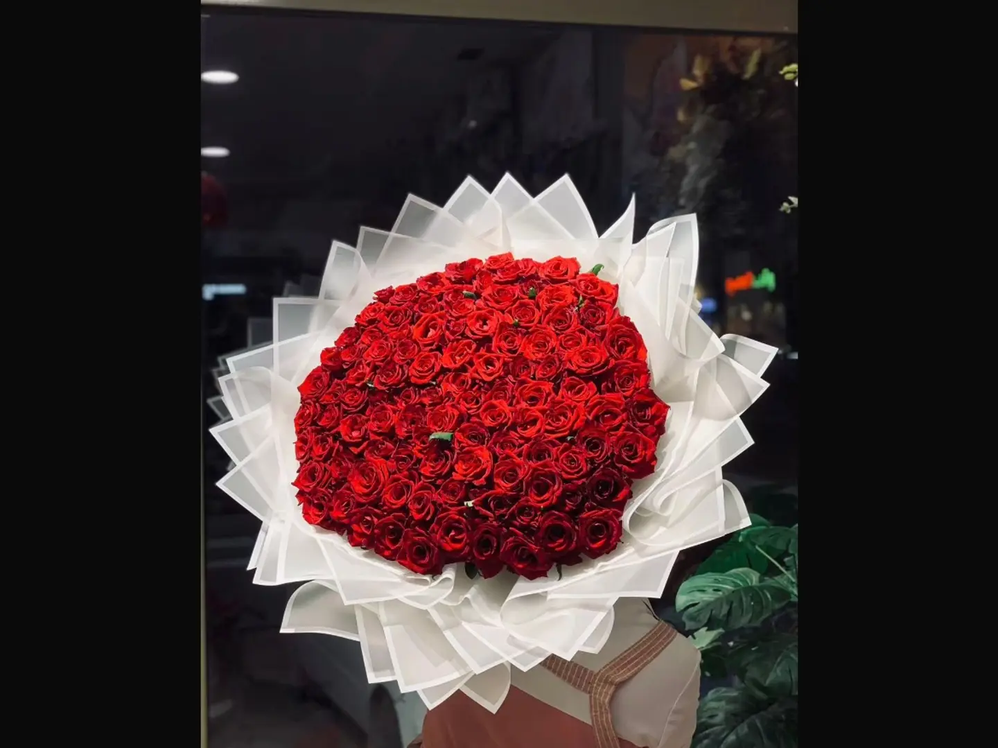 باقة الحب 120 وردة