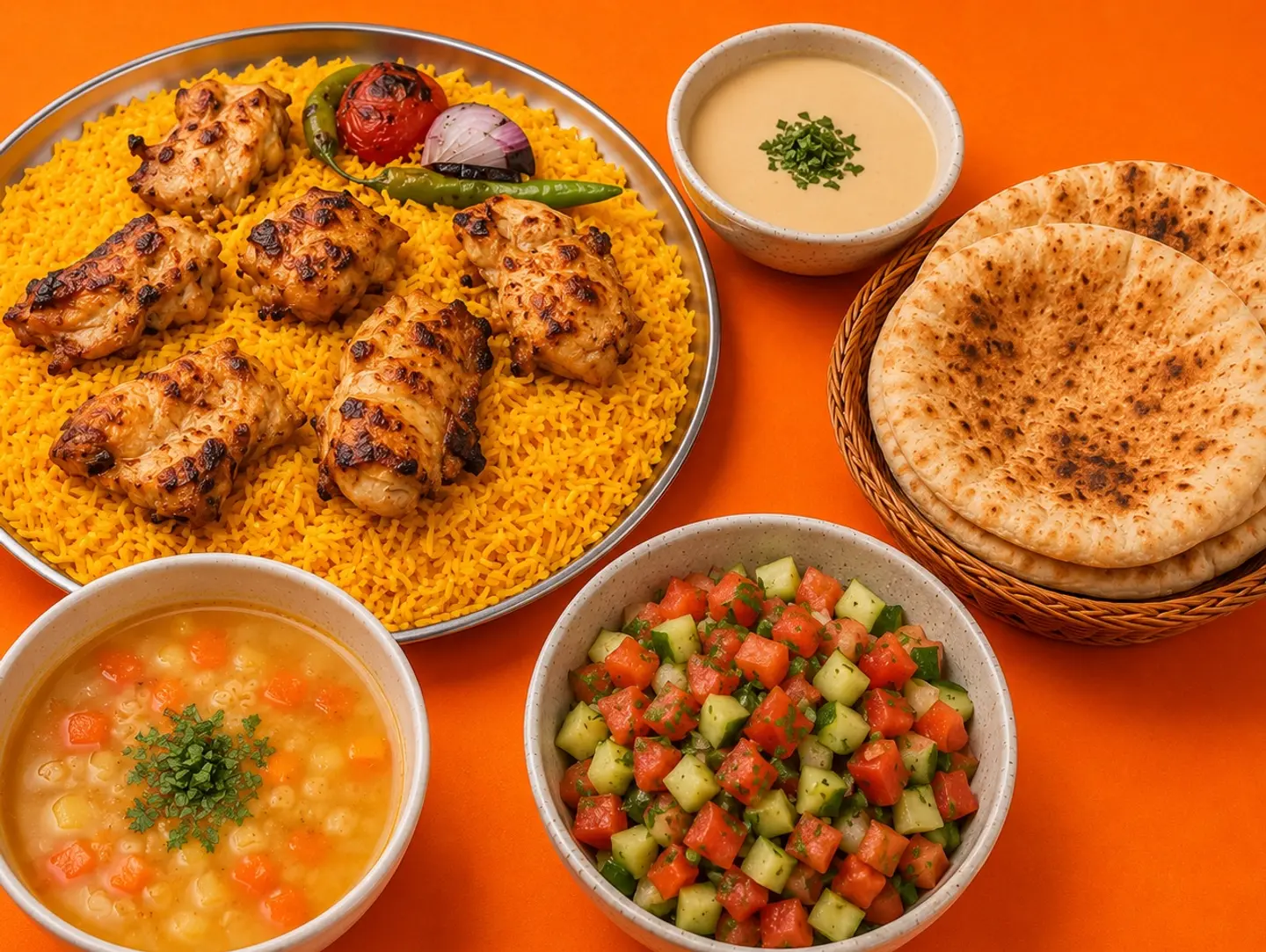 نص فراخ شيش