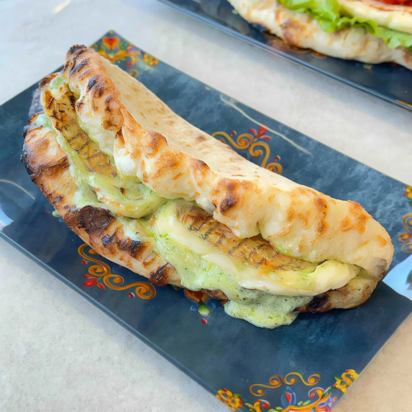 Halloumi Pesto Sandwich