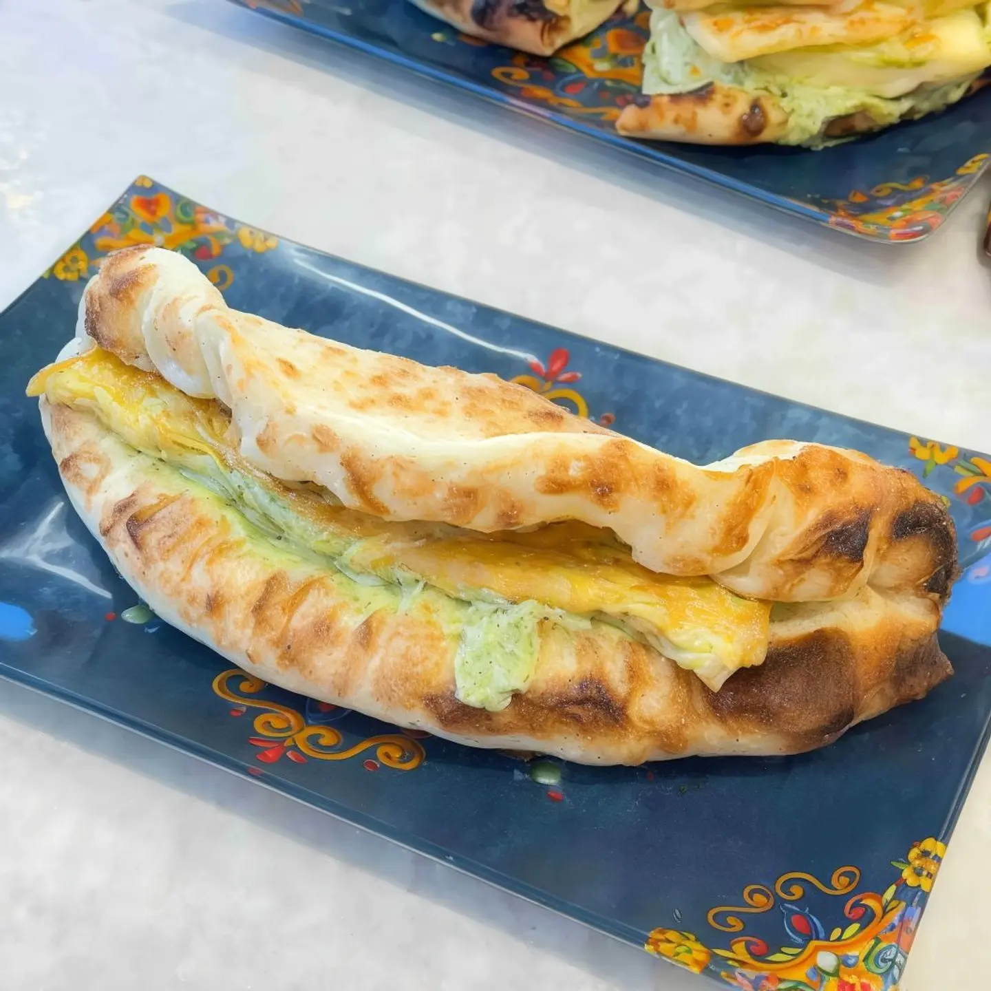 Pesto Omelette Sandwich